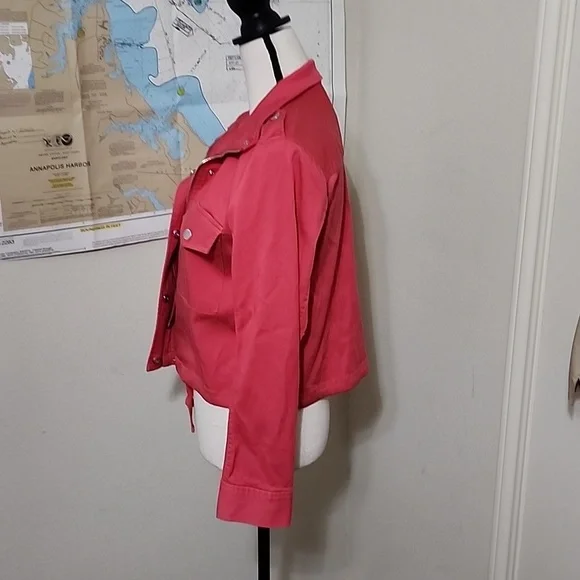 NWOT "LIVERPOOL" CORAL JACKET SZ S - Picture 3 of 6